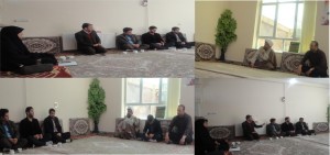 آوای ورزقان: دیدارسرپرست و کارکنان آموزشی فنی و حرفه‌ای ورزقان با امام جمعه