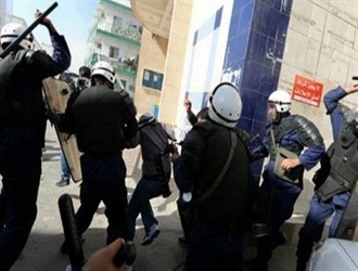 آوای ورزقان:حمله به معترضان جنایات آل‌سعود در بحرین