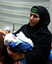 آوای ورزقابه دنیا آمدن نوزاد در مرز مهران + عکسن:
