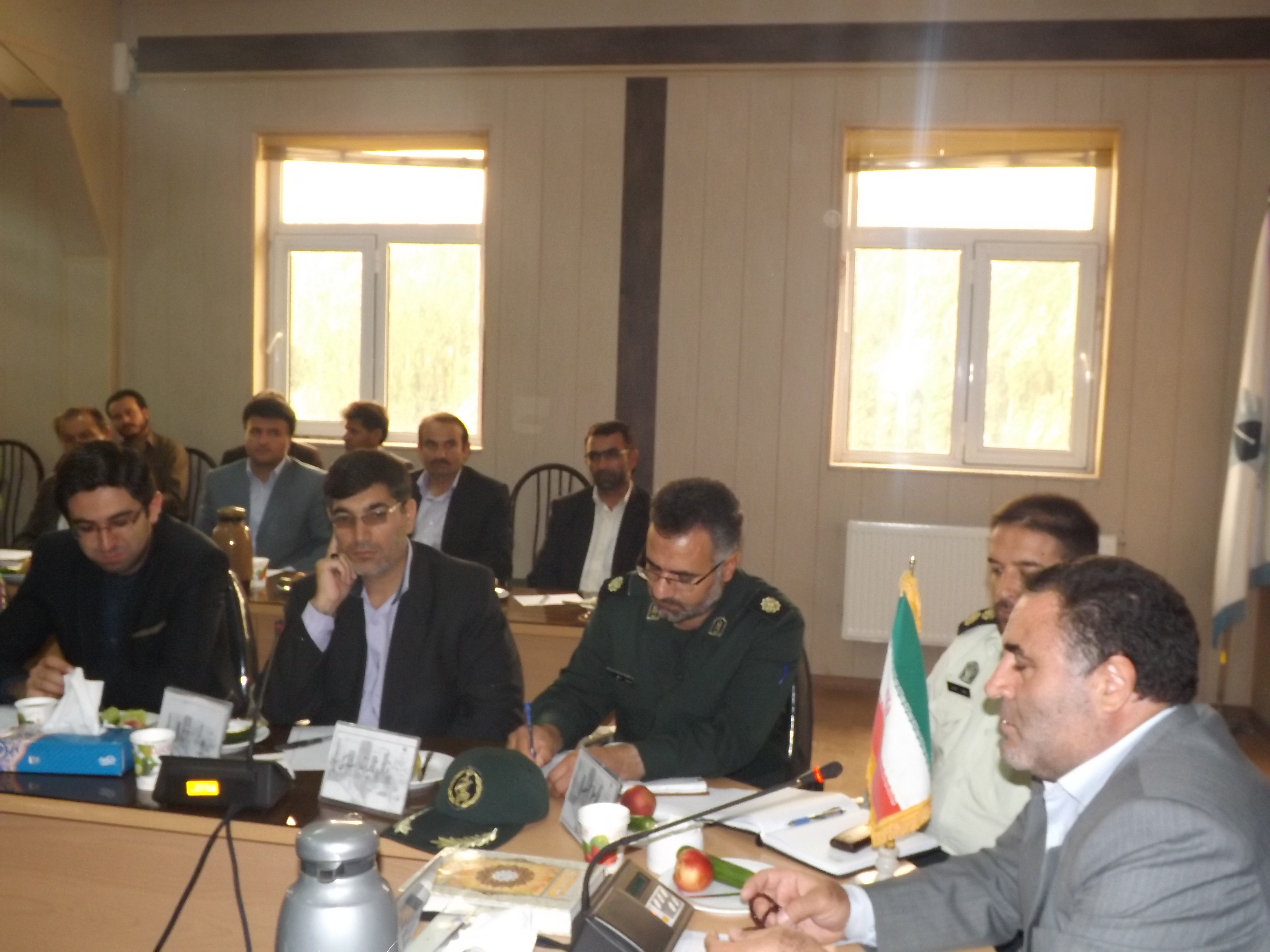 آوای ورزقان:جلسه شورای اداری/تصویری