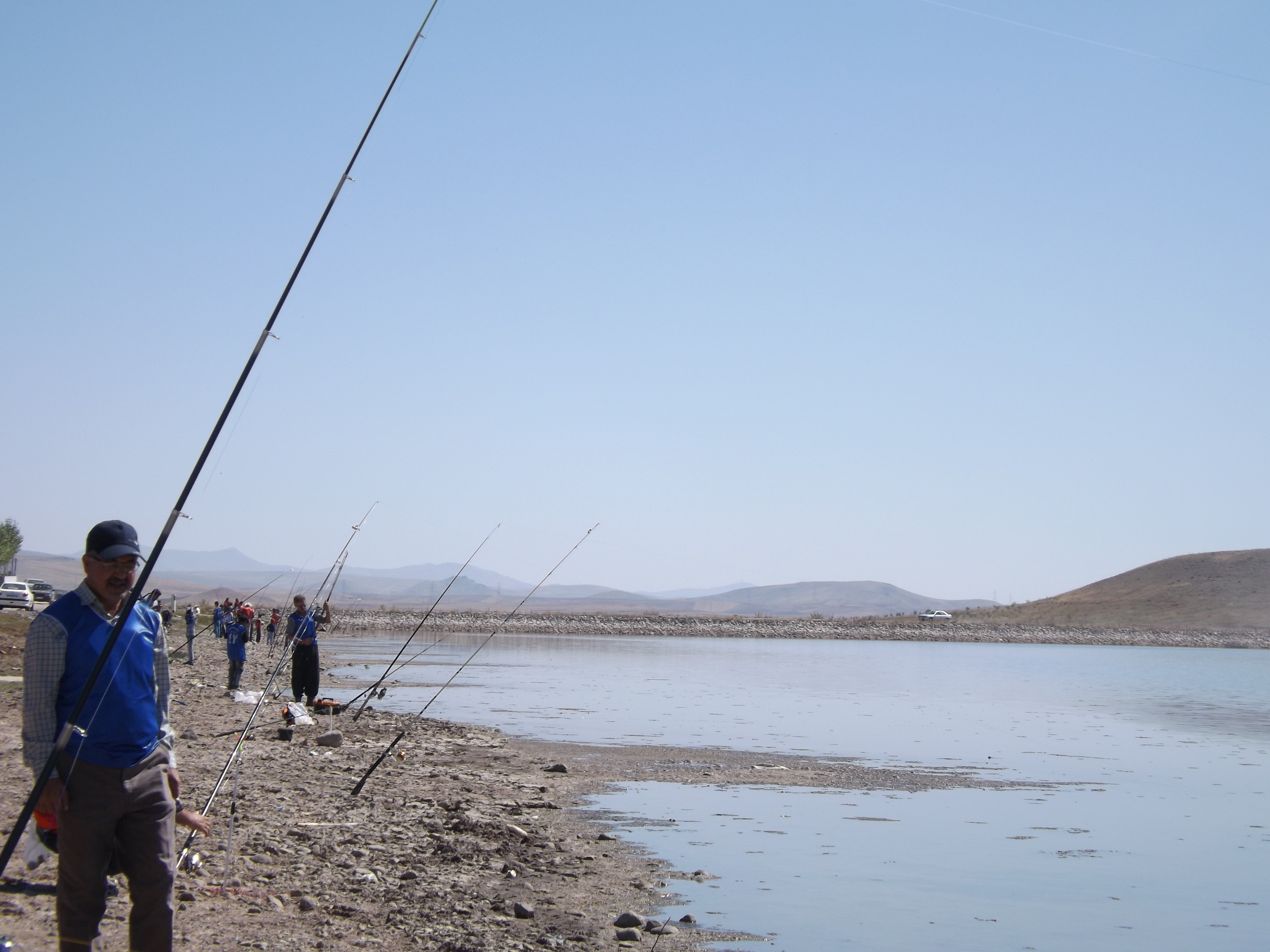 آوای ورزقان: برگزاری همایش استانی ماهیگیری با قلاب در سد زرآباد ورزقان/ تصویری