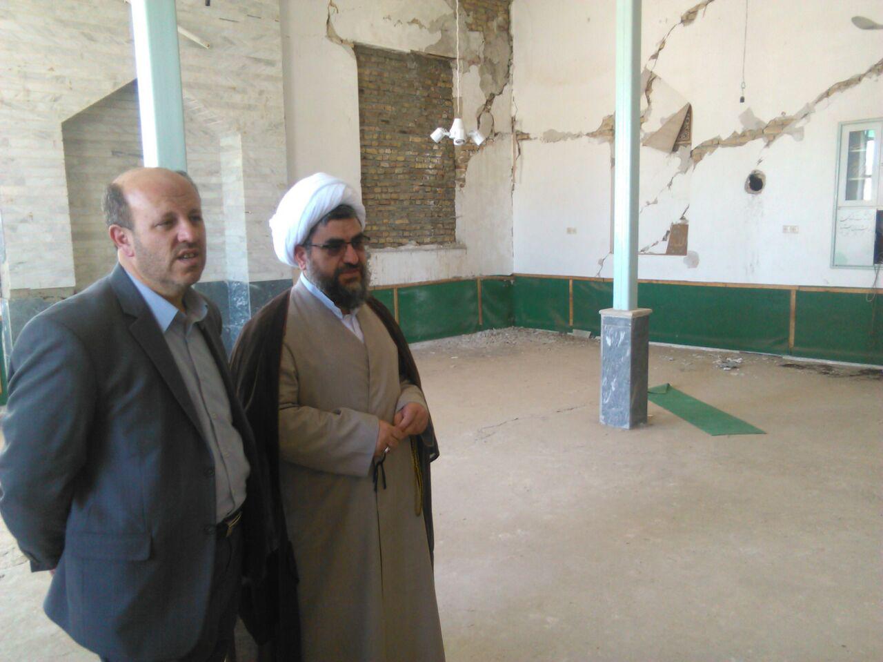 آوای ورزقان: 30 مسجد آسیب دیده از زلزله ورزقان نیازمند توجه خیرین