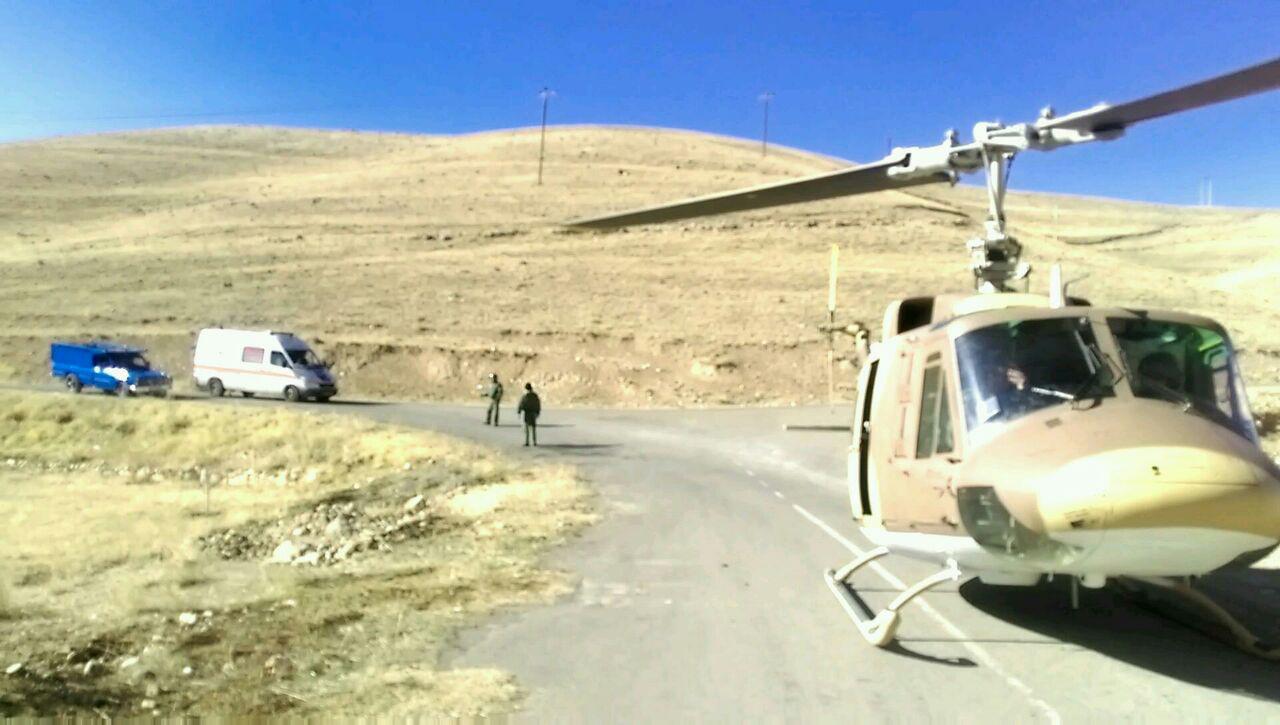 آوای ورزقان: واژگونی پیکاپ با ۵ کشته و مصدوم بالگرد اورژانس را به ورزقان کشاند