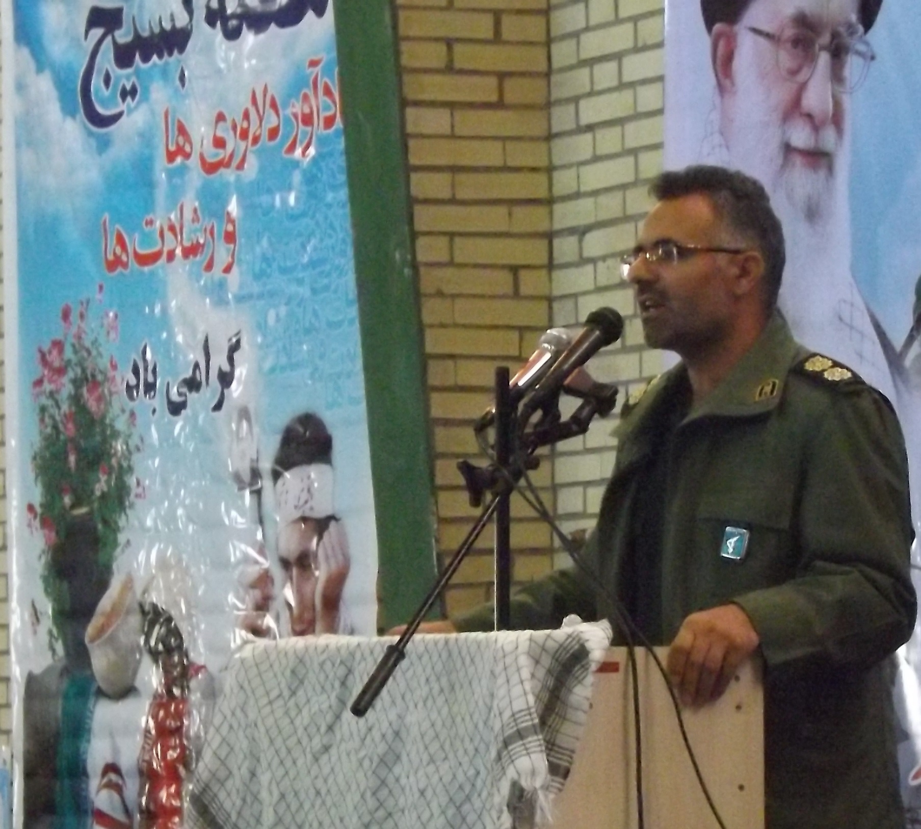 اوای ورزقان: تفکر بسیجی چشم طمع کاران را از کشور دور می‌کند